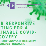 Gender responsive budgeting for a sustainable Covid-19 recovery