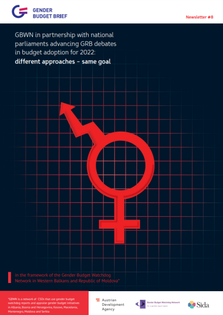 Različiti pristupi rodno odgovornom budžetiranju u 2022. – 8. newsletter Gender Budget Watchdog Networka