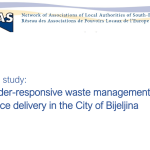 Case study: Gender-responsive waste management  service delivery in the City of Bijeljina 