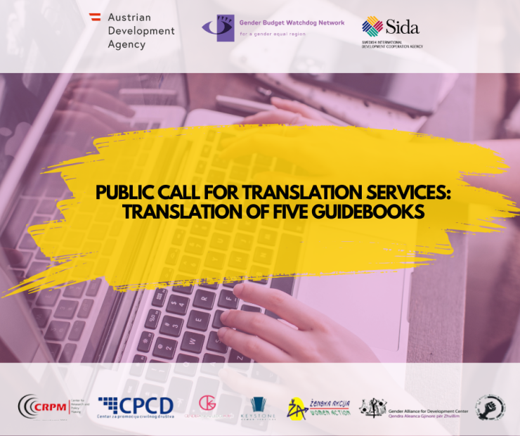 PUBLIC CALL FOR TRANSLATION SERVICES: Translation of five guidebooks