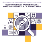 Analysis of public opinion research: Identifying and Promoting Inclusive Solutions In Crisis Conditions