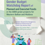 GENDER BUDGET WATCHDOG REPORT OF PLANNED AND EXECUTED FUNDS IN THE EBRD GREEN PROJECTS FOR WESTERN BALKAN AND MOLDOVA